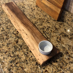 Charcuterie Board with Ramekin